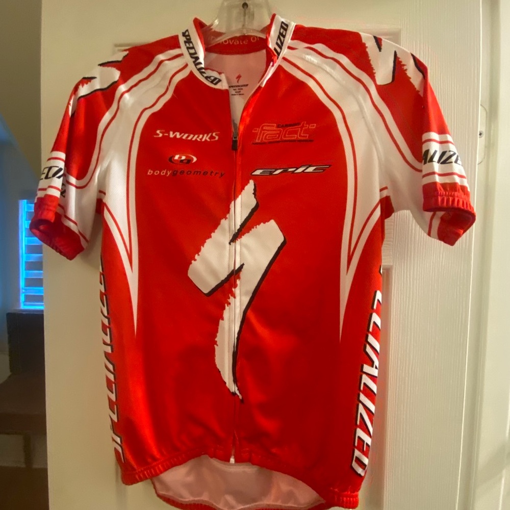 Specialized Zip Front Biking Shirt